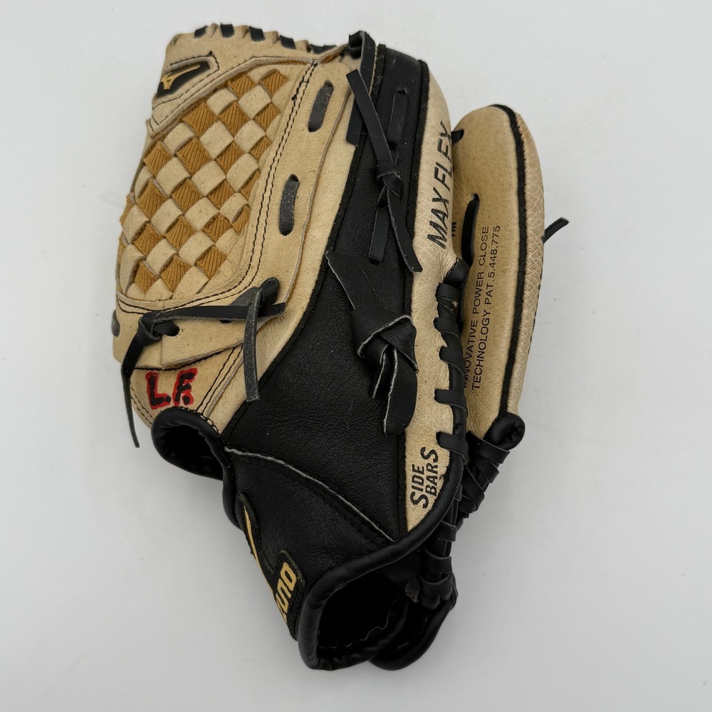 Mizuno Prospect PowerClose 9 Inch Youth Baseball Glove GPP1002 Tan Black